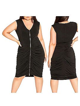 City Chic DRESS SEXY DRAPE Cocktail Dress (view 1)