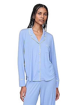 Gap SoftMade Modal Long Sleeve Button-Down Shirt (view 1)