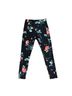 Victoria's Secret Floral Black Multi Color Leggings Size S - photo 1