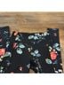 Victoria's Secret Floral Black Multi Color Leggings Size S - photo 3