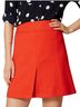 Loft 37 64% Polyester 34% Viscose 2% Spandex 100% Polyester Red Casual Skirt Size 8 - photo 1