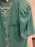 Leslie Fay 100% Polyester Teal Blazer Size 10 - photo 3