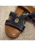 Tommy Hilfiger Blue Gold Sandals Size 9 1/2 - photo 3