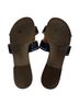 Tommy Hilfiger Blue Gold Sandals Size 9 1/2 - photo 2