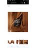 Black Rivet 100% Calf Leather Brown Jacket Size M - photo 8