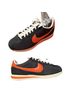 Nike 100% Nylon Black Orange Sneakers Size 8 - photo 2