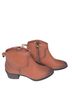 Vepose 100% Leather Tan Ankle Boots Size 7 - photo 2