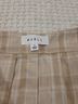 Mable Plaid Brown White Casual Skirt Size S - photo 4