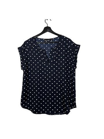 7th Avenue Design Studio New York & Company Short Sleeve Blouse (view 1)