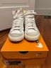 Nike White Black Sneakers Size 8 - photo 6
