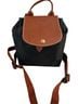 Longchamp Black Brown Leather Backpack One size - photo 1