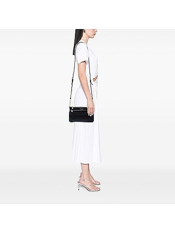 Miu Miu Goatskin Madras Double Zip Crossbody (view 2)