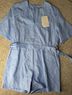 Cos 100% Lyocell Blue Romper Size 12 - photo 3