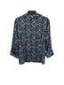 DressBarn Floral Blue Long Sleeve Blouse Size 2X - photo 2