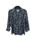 DressBarn Floral Blue Long Sleeve Blouse Size 2X - photo 1