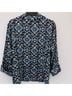 DressBarn Floral Blue Long Sleeve Blouse Size 2X - photo 7