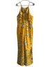 Anthropologie Floral Yellow Jumpsuit Size 10 - photo 1