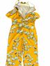 Anthropologie Floral Yellow Jumpsuit Size 10 - photo 9