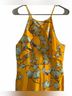 Anthropologie Floral Yellow Jumpsuit Size 10 - photo 5