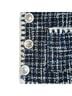 Veronica Beard Tweed Blue White Jacket Size 2X - photo 7