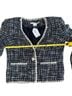 Veronica Beard Tweed Blue White Jacket Size 2X - photo 5