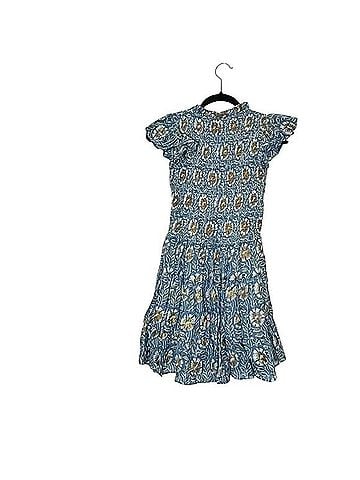 Oliphant Smocked Flirty Short Mini Dress Cocktail Dress (view 2)