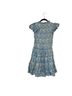 Oliphant Floral Blue Cocktail Dress Size XS - photo 2