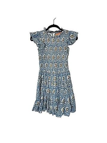 Oliphant Smocked Flirty Short Mini Dress Cocktail Dress (view 1)