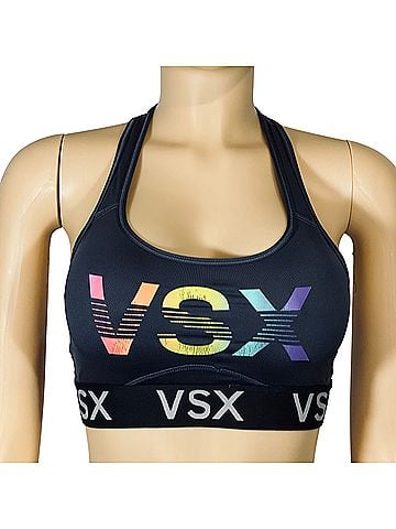 Victoria's Secret Victoria’s Secret Athletic Sport with Rainbow Logo Sleeveless Top (view 1)