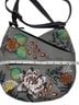 Anuschka 100% Leather Floral Gray Leather Hobo One size - photo 10