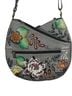 Anuschka 100% Leather Floral Gray Leather Hobo One size - photo 2
