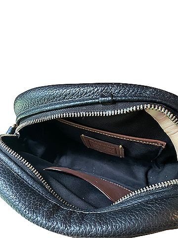 Coach soft pebble leather camera bag turnlock Leather Crossbody Bag (view 2)