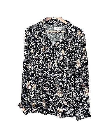 Michael Stars Alexei Long Sleeve Blouse (view 1)