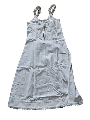 Madewell Denim Scoopneck Midi Dress Casual Dress (view 2)