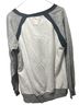 Majestic White Gray Black Gold Sweatshirt Size L - photo 2