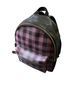 Coach 100% Leather Checkered-gingham Purple Black Backpack One size - photo 4
