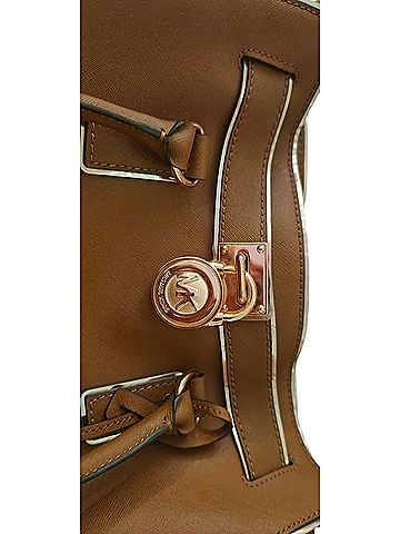 Michael Kors Leather Tote (view 2)