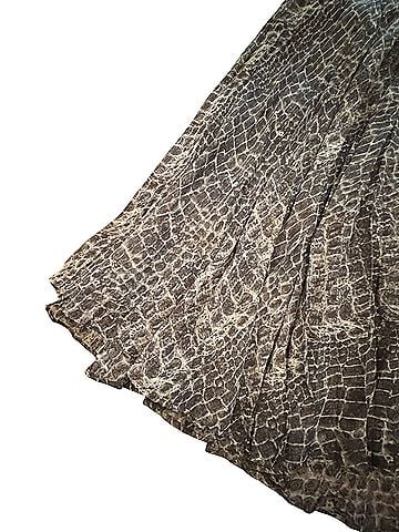 Lauren by Ralph Lauren silk animal print Formal Skirt (view 2)