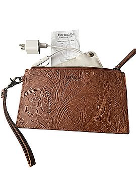 American Leather Co Leather Wristlet (view 1)