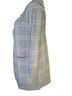 Greige Plaid Gray Coat Size M - photo 2