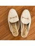 Sam Edelman Solid Gold White Mule/Clog Size 6 - photo 4