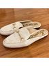 Sam Edelman Solid Gold White Mule/Clog Size 6 - photo 6