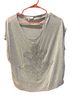 Robert Rodriguez Gray Short Sleeve Blouse Size XS - photo 1