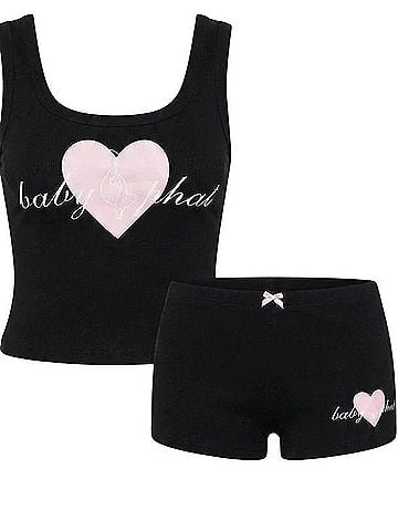 Baby Phat ribbed lounge set Tank Top (view 1)
