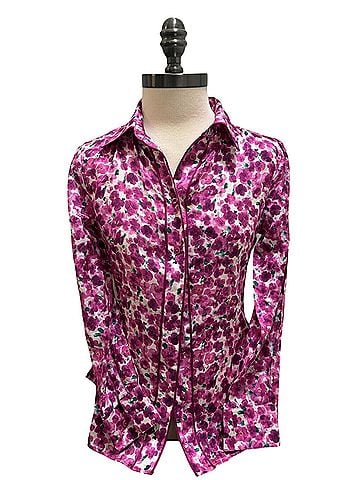 CH Carolina Herrera Long Sleeve Button-Down Shirt (view 1)