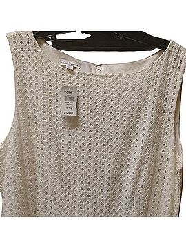 L.L.Bean Signature Signature Eyelet Dress Casual Dress (view 1)
