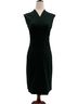 MM. LaFleur Solid Green Cocktail Dress Size 2 - photo 2