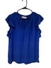 Philosophy 100% Polyester Blue Sleeveless Blouse Size L - photo 1