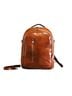ALMA MILANO 100% Leather Brown Leather Backpack One size - photo 1