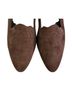 Joyce 100% Suede Brown Heels Size 8 - photo 4